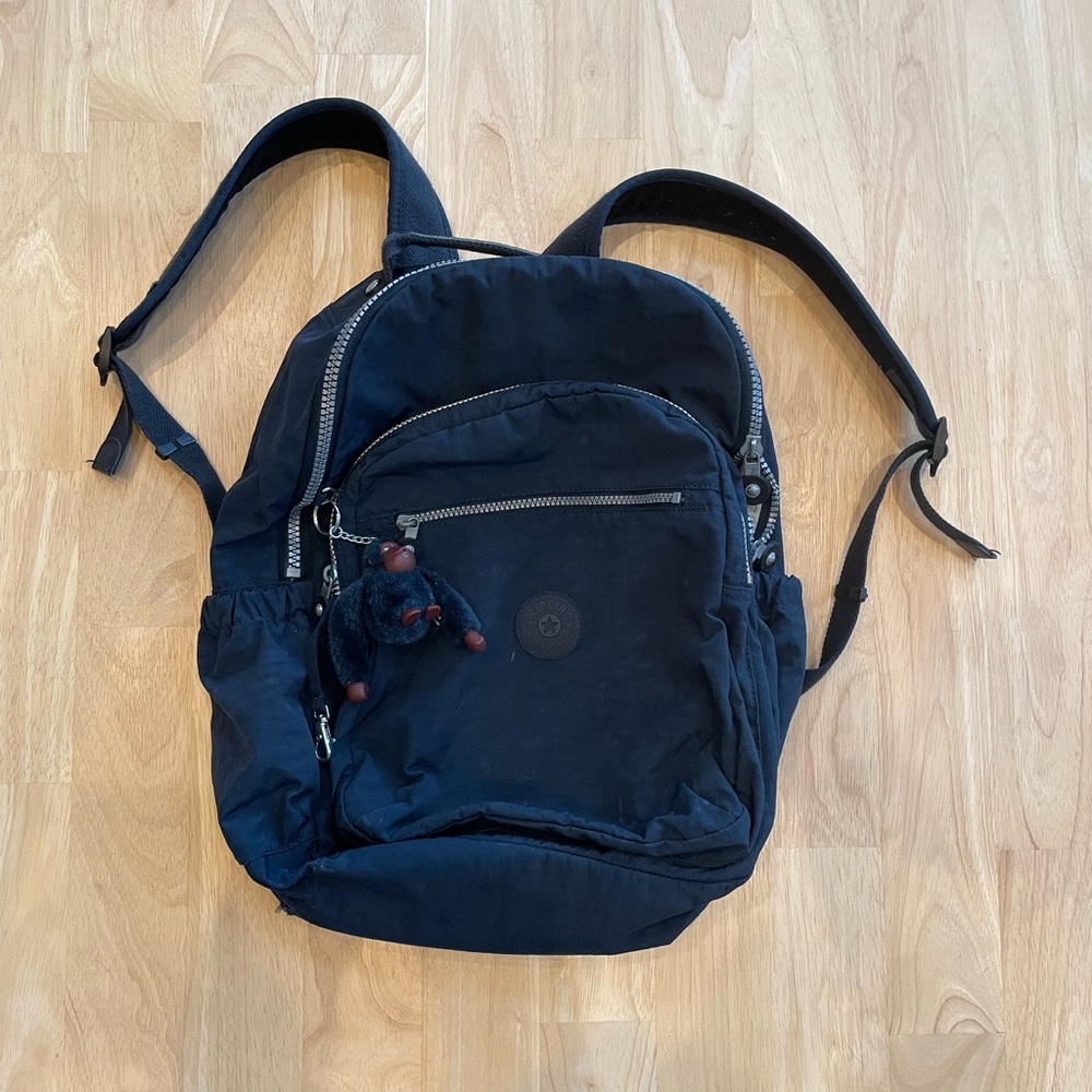 Kipling Navy Laptop backpack